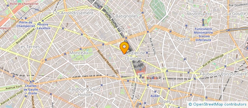 localisation de l'entreprise BRICARD - LACROIX & ASSOCIES  PARIS