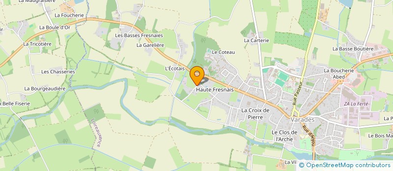 localisation de l'entreprise BRICAUD MOTOR INDUSTRIES (B.M.I) à LOIREAUXENCE