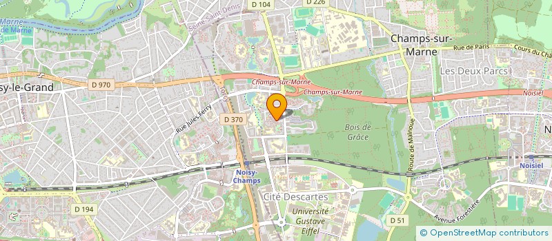 localisation de l'entreprise BRICCHI  CHAMPS-SUR-MARNE