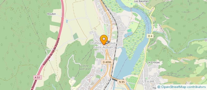 localisation de l'entreprise BRICE  CHATEAU-ARNOUX-SAINT-AUBAN