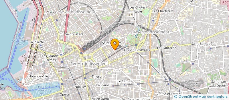 localisation de l'entreprise BRICE ET MEDHI à MARSEILLE