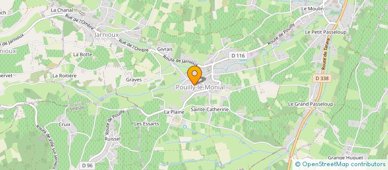 localisation de l'entreprise BRICE ET SANDY à PORTE-DES-PIERRES-DOREES