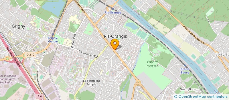 localisation de l'entreprise BRICE INVESTISSEMENTS à RIS-ORANGIS