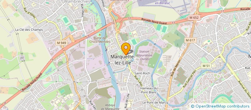 localisation de l'entreprise BRICE MARQUETTE-LEZ-LILLE  MARQUETTE-LEZ-LILLE