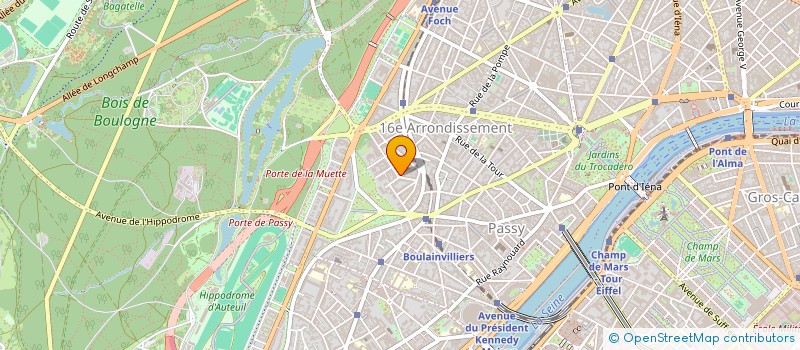 localisation de l'entreprise BRICE PEK  PARIS