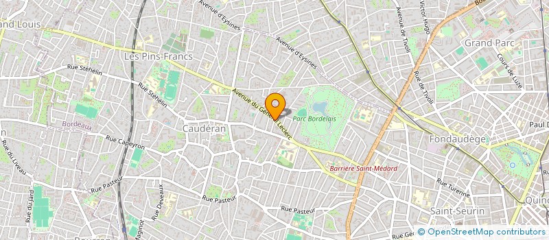 localisation de l'entreprise BRICE PRESTIGE  BORDEAUX