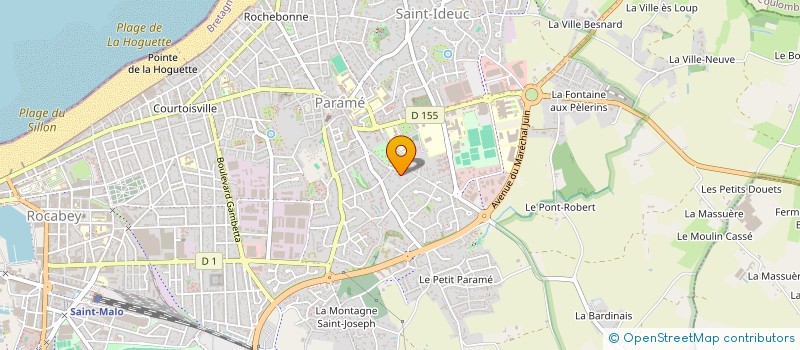 localisation de l'entreprise BRICE URLACHER SARL  SAINT-MALO