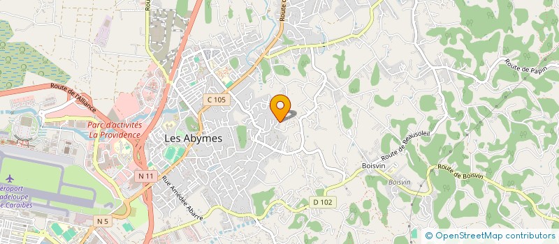 localisation de l'entreprise BRICEGITTE à LES ABYMES