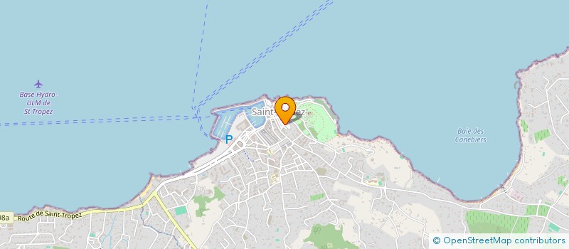 localisation de l'entreprise BRICELO à SAINT-TROPEZ