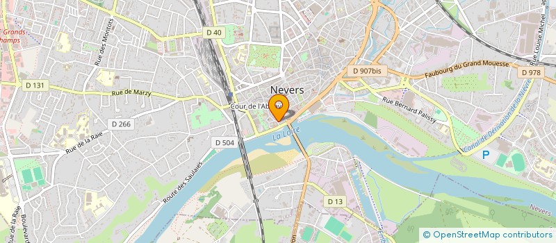 localisation de l'entreprise BRICELYA à NEVERS