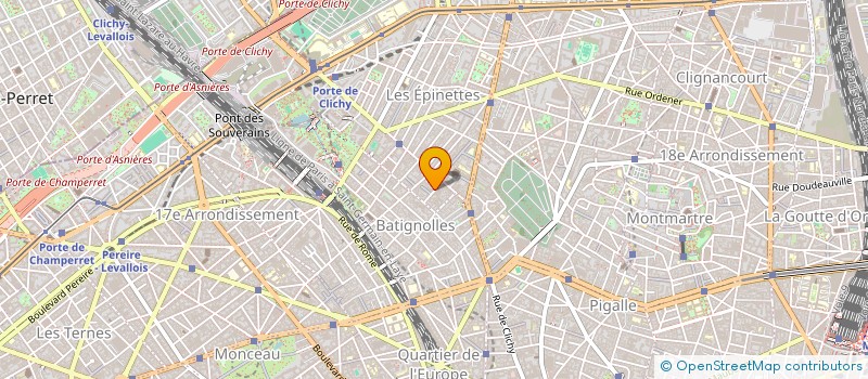 localisation de l'entreprise BRICENO VOYAGES  PARIS