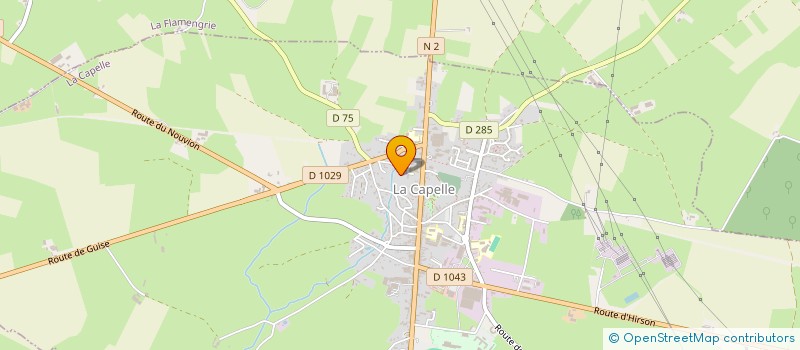 localisation de l'entreprise BRICK  LA CAPELLE