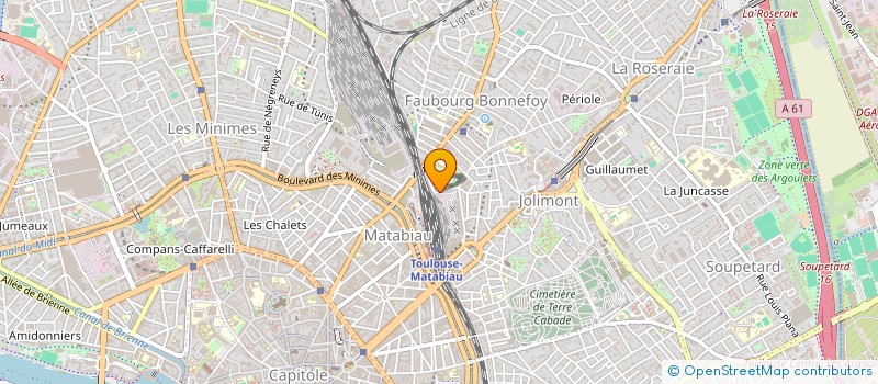 localisation de l'entreprise BRICK ALIVE à TOULOUSE