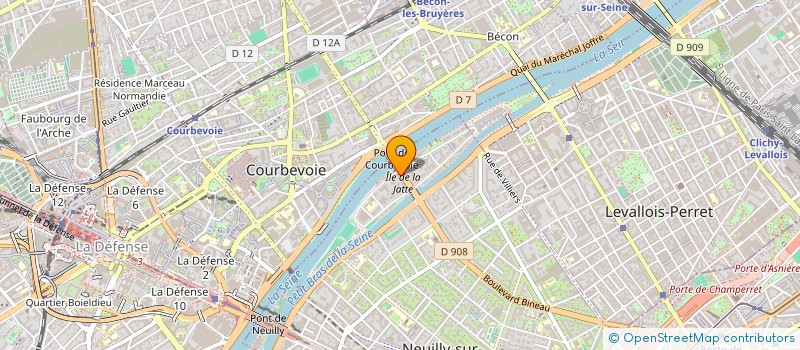 localisation de l'entreprise BRICKBYBRICK à NEUILLY-SUR-SEINE