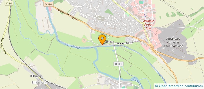 localisation de l'entreprise BRICKENSCENE à VERDUN