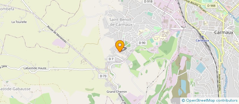 localisation de l'entreprise BRICKHOLOGY à CARMAUX