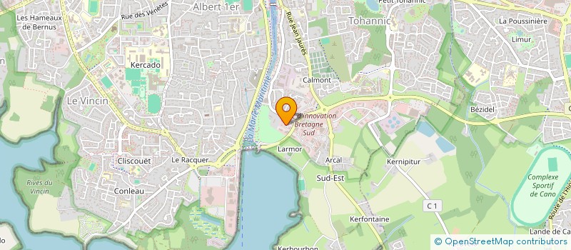 localisation de l'entreprise BRICKLEAD à VANNES
