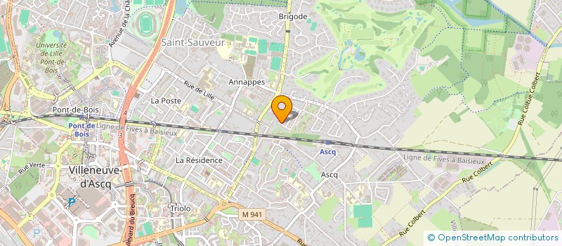 localisation de l'entreprise BRICKS DIAG  VILLENEUVE-D'ASCQ