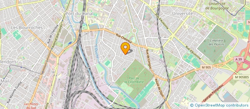 localisation de l'entreprise BRICLOVAL  DIJON