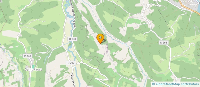 localisation de l'entreprise BRICO  LAROIN