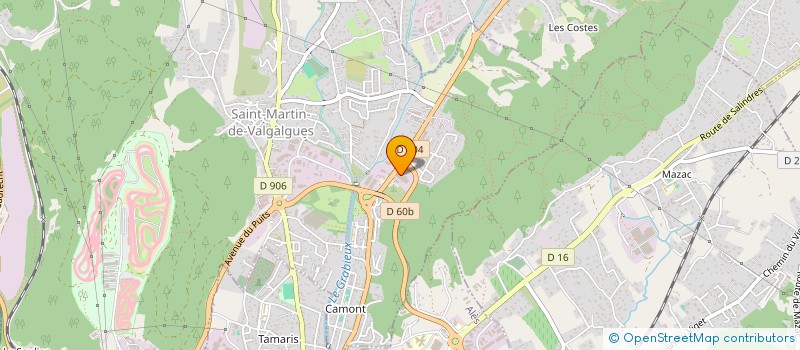 localisation de l'entreprise BRICO  SAINT-MARTIN-DE-VALGALGUES