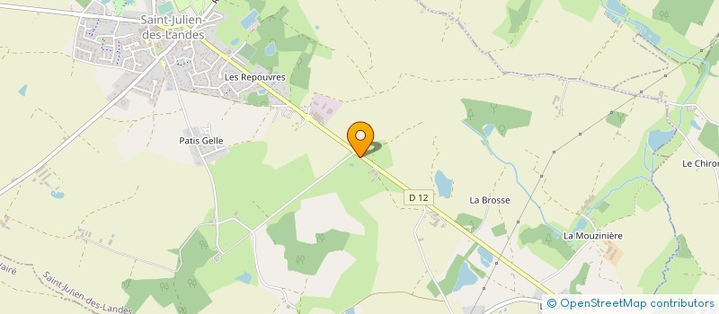 localisation de l'entreprise BRICO ACHARD à LES ACHARDS