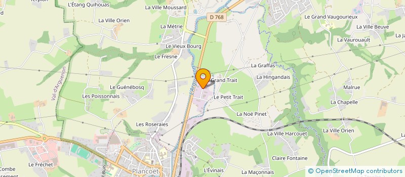 localisation de l'entreprise BRICO ARGUENON à SAINT-LORMEL
