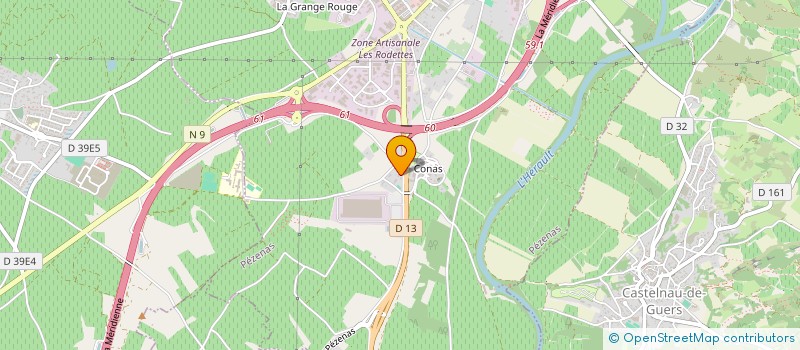 localisation de l'entreprise BRICO BETON  LEZIGNAN-LA-CEBE