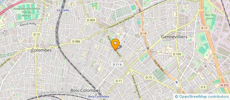 localisation de l'entreprise BRICO BOISCO à BOIS-COLOMBES