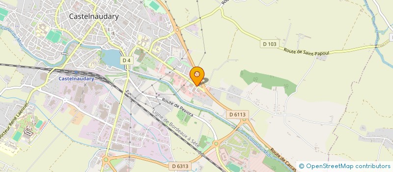 localisation de l'entreprise BRICO CASTELNAUDARY à CASTELNAUDARY