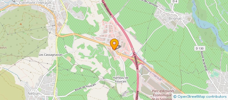 localisation de l'entreprise BRICO CLERMONT à CLERMONT-L'HERAULT