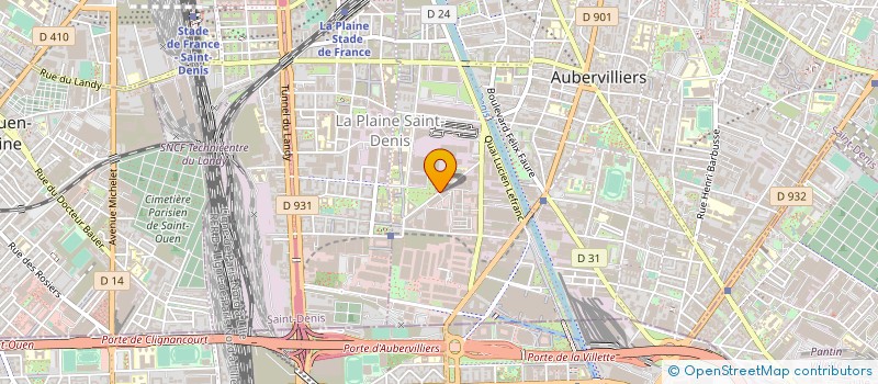 localisation de l'entreprise BRICO&CO  AUBERVILLIERS