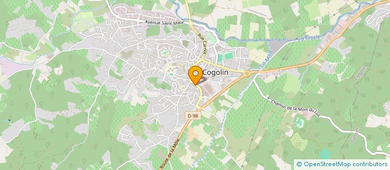 localisation de l'entreprise BRICO COGOLIN à COGOLIN