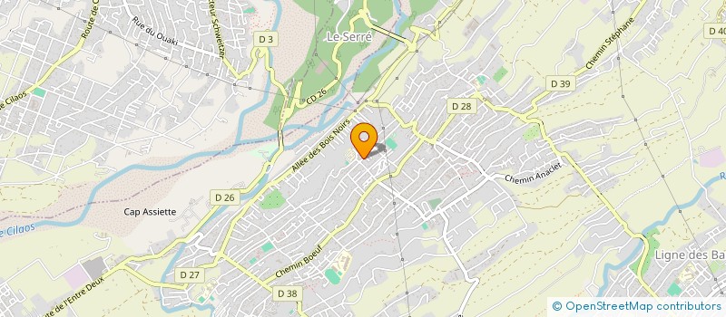 localisation de l'entreprise BRICO DES ASSISES à SAINT-PIERRE