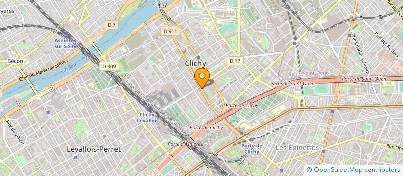 localisation de l'entreprise BRICO DIDI CLICHY à CLICHY