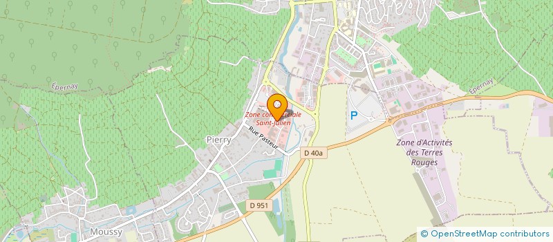 localisation de l'entreprise BRICO EPERNAY à PIERRY
