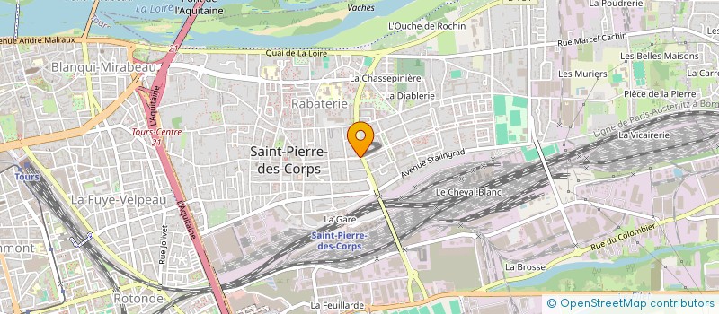 localisation de l'entreprise BRICO-FRANCE SAIMAP à SAINT-PIERRE-DES-CORPS