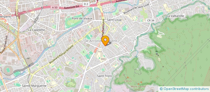 localisation de l'entreprise BRICO IMMO à MARSEILLE