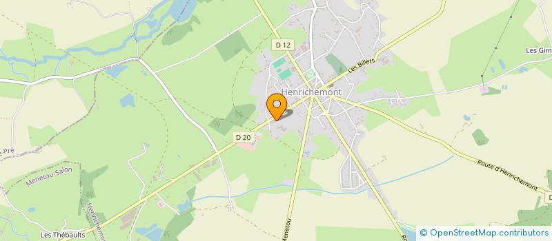 localisation de l'entreprise BRICO JARDI MAT  HENRICHEMONT