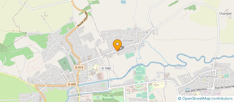 localisation de l'entreprise BRICO-JARDINS LUNEVILLOIS  JOLIVET