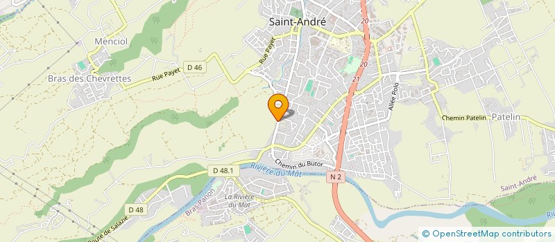 localisation de l'entreprise BRICO LOC  SAINT-ANDRE