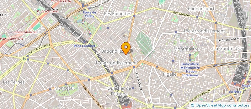 localisation de l'entreprise BRICO LOGIS à PARIS
