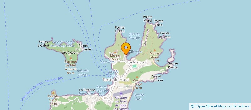 localisation de l'entreprise BRICO-MANIE à TERRE-DE-HAUT