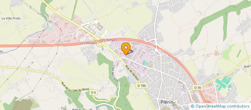 localisation de l'entreprise BRICO NETT à PLERIN