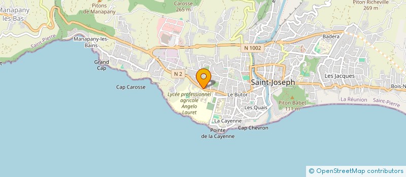 localisation de l'entreprise BRICO SAINT JOSEPH à SAINT-JOSEPH