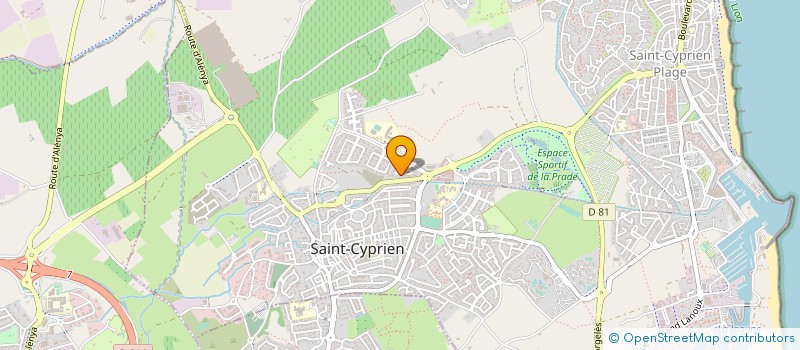 localisation de l'entreprise BRICO SERVICE à SAINT-CYPRIEN