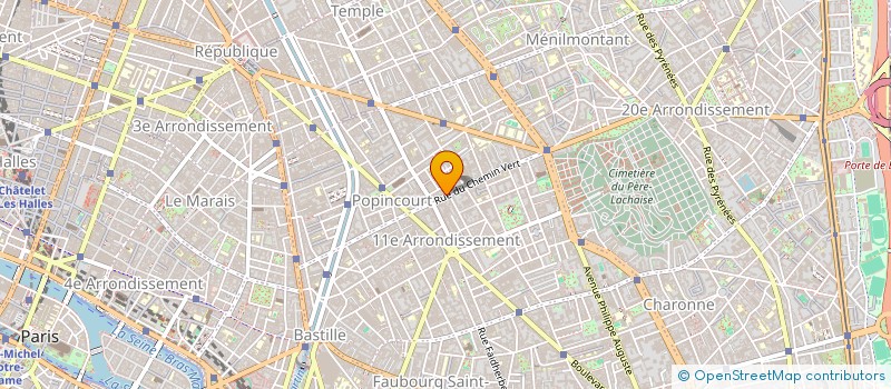 localisation de l'entreprise BRICO SERVICE  PARIS