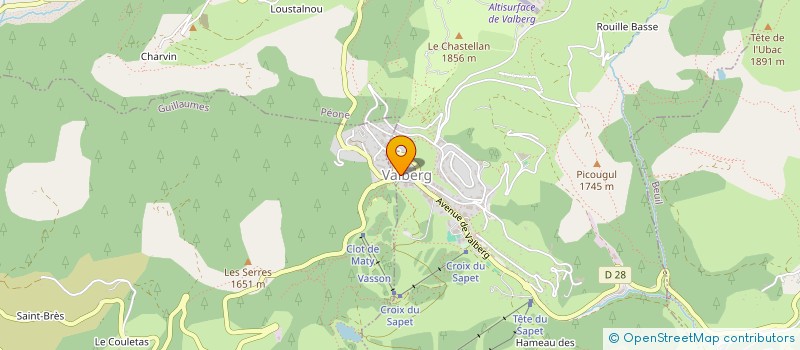 localisation de l'entreprise BRICO SHOP  PEONE