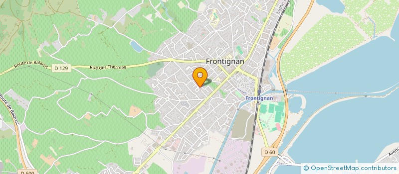 localisation de l'entreprise BRICO&VI à FRONTIGNAN