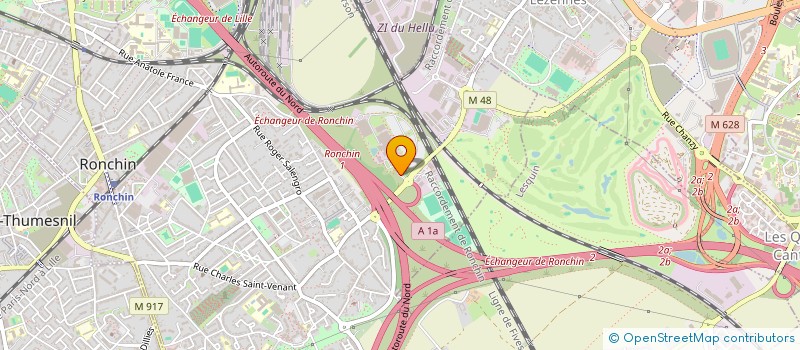 localisation de l'entreprise BRICO XXIX à RONCHIN